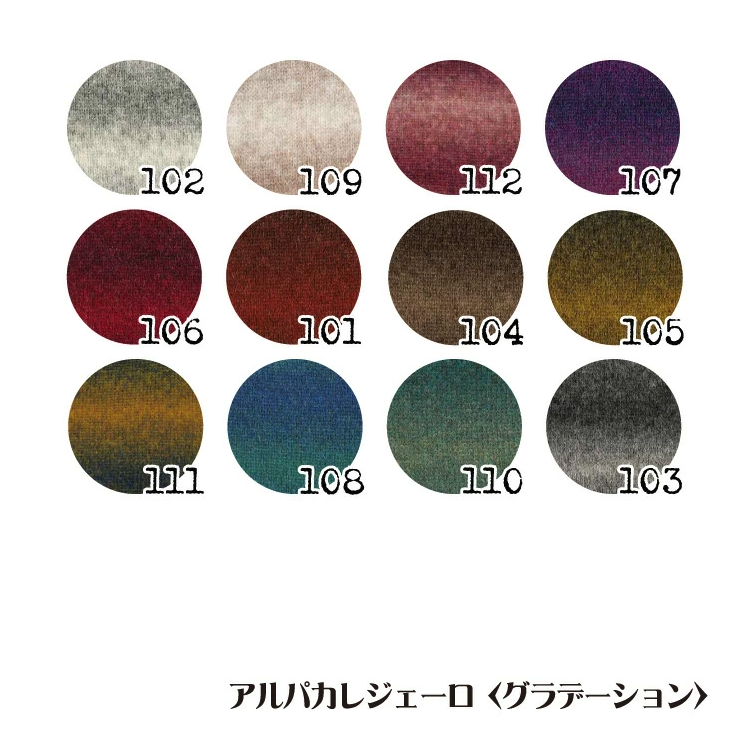 【秋冬】H645-250-604【中級者】【編み物キット】｜BR-14702【【リッチモア】※価格は1着分の値段です。【編み図付】